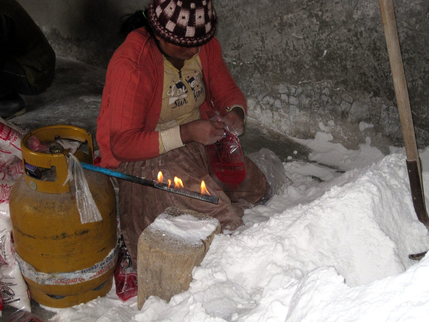 Uyuni Salzproduktion