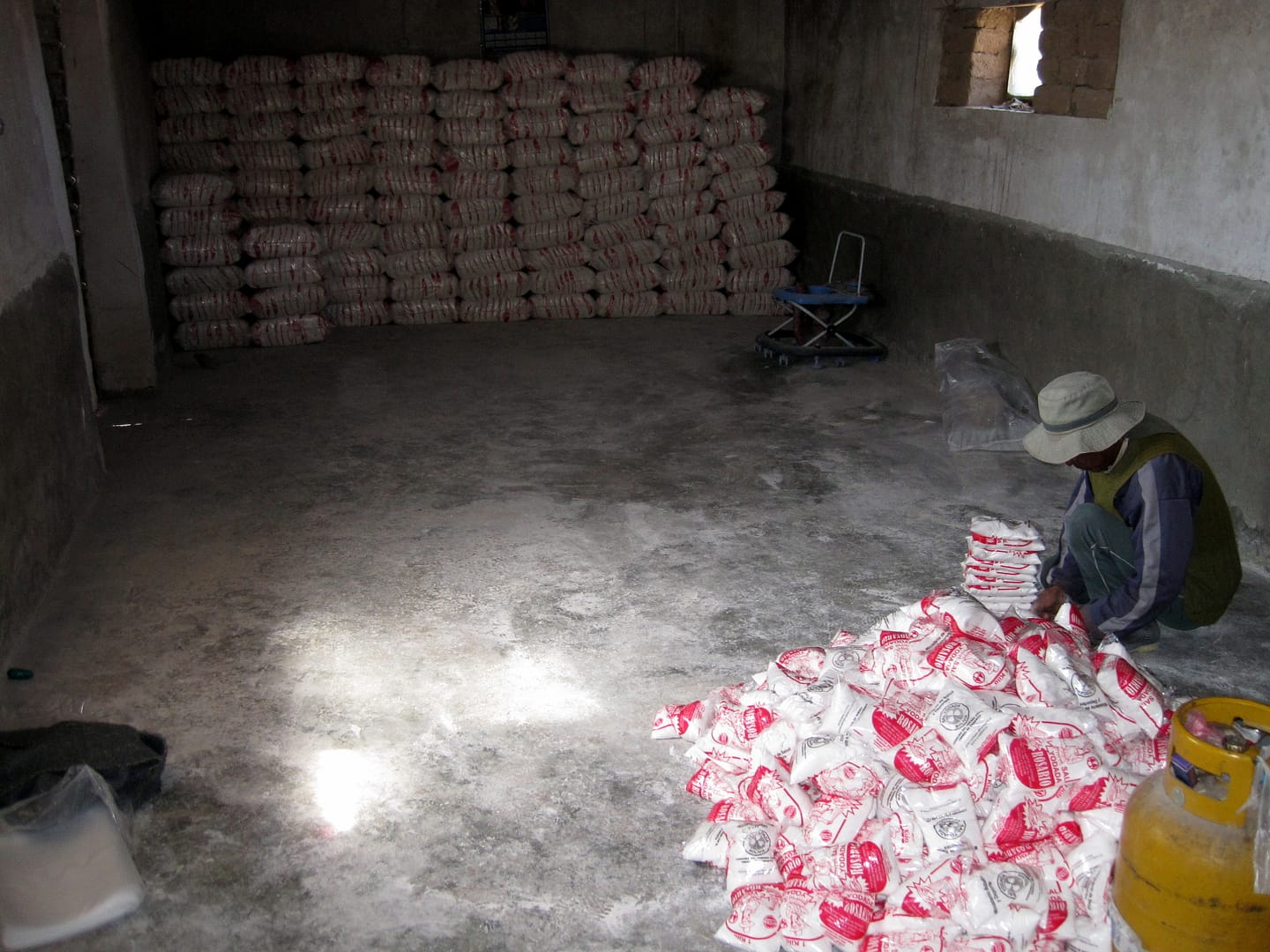 Uyuni Salzproduktion