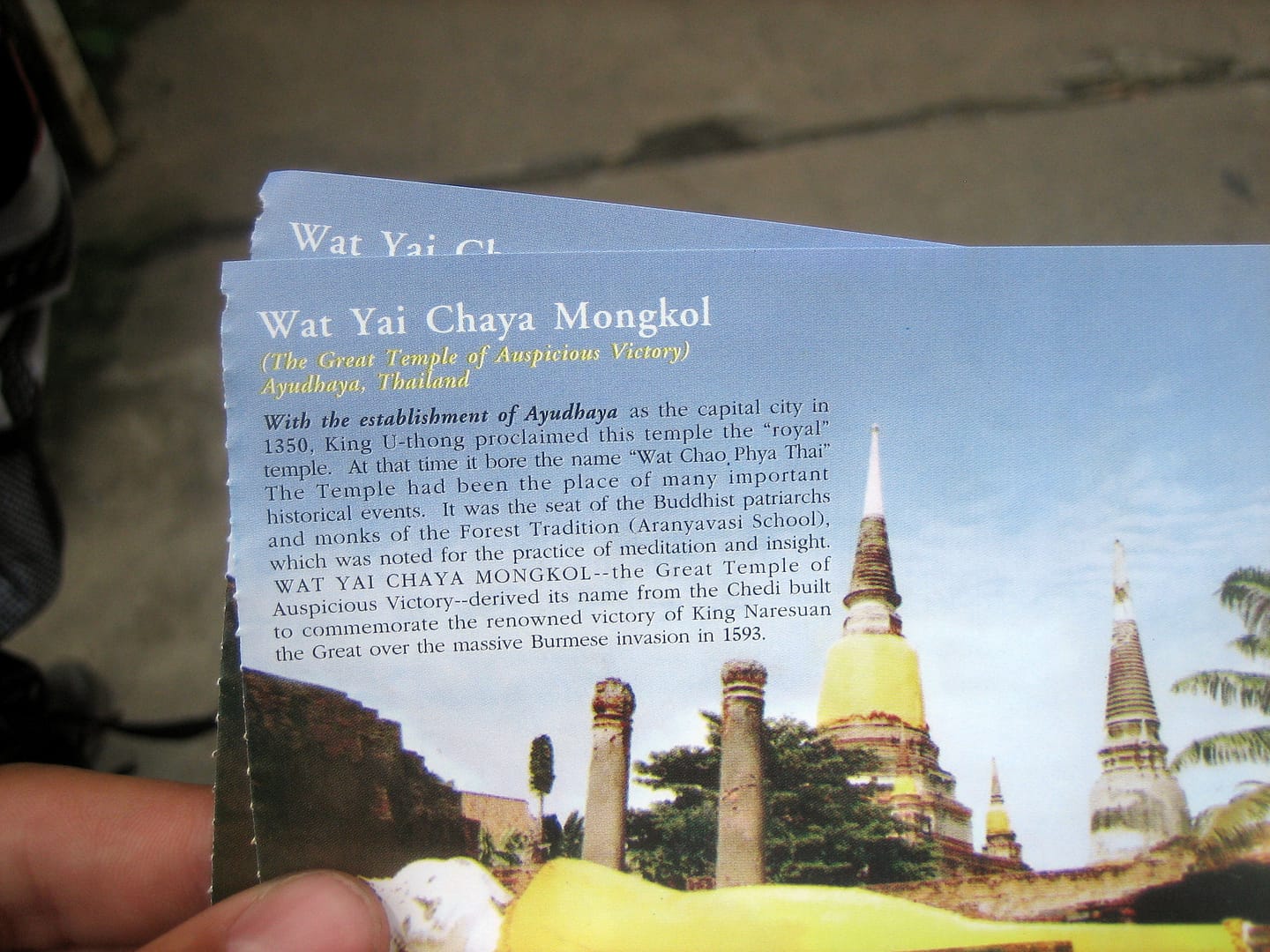 Wat Yai Chaya Mongkol