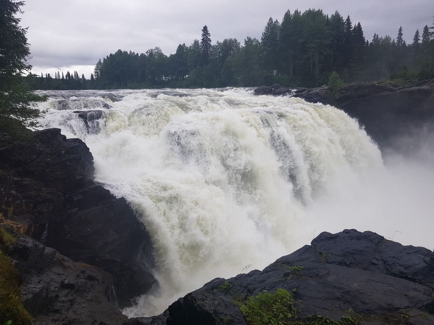 Ristafallet von Osten