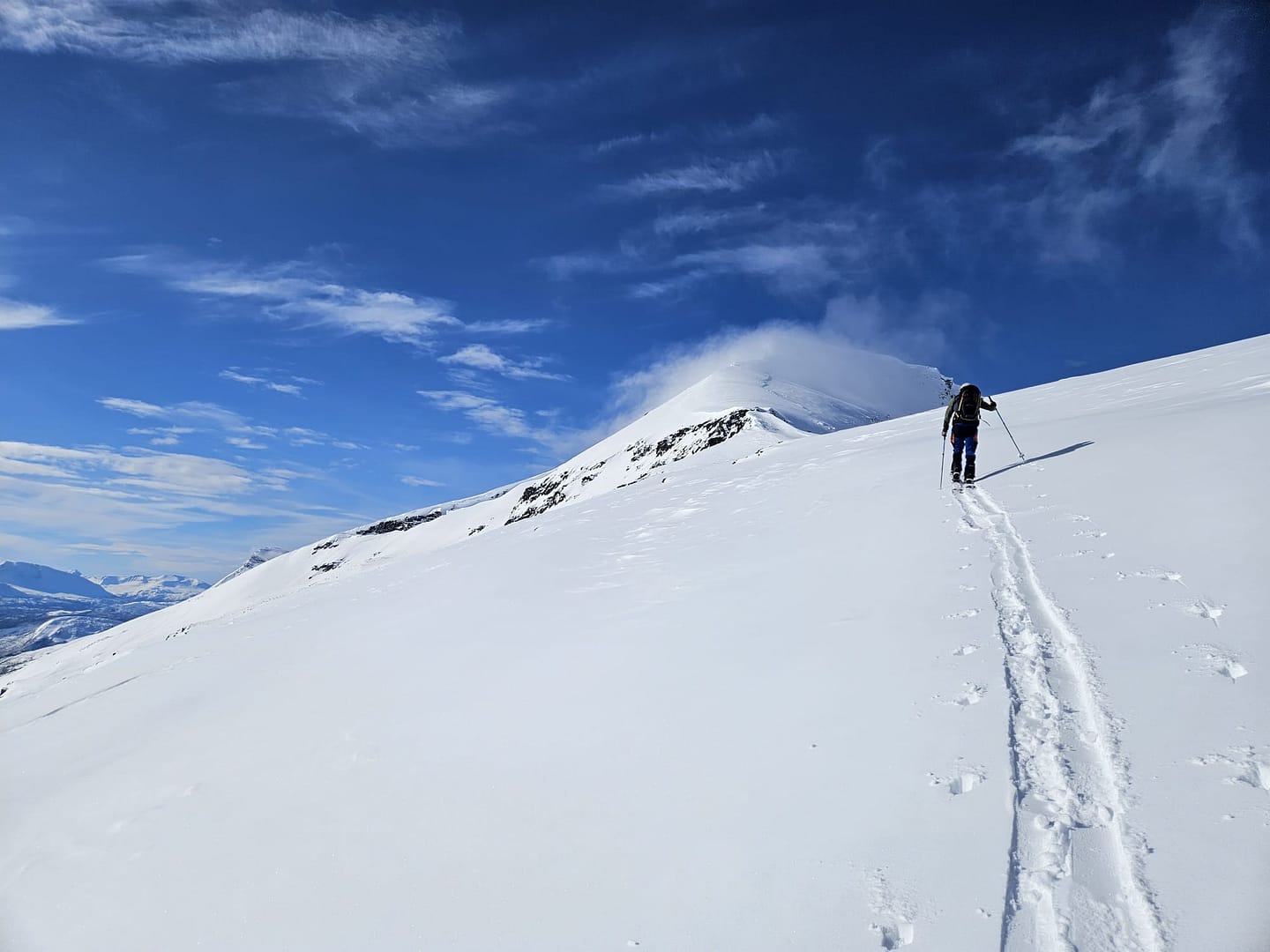 Blåbærtinden 1.442 m (Skitour) Blabaertinden 1.442 m Skitour 12