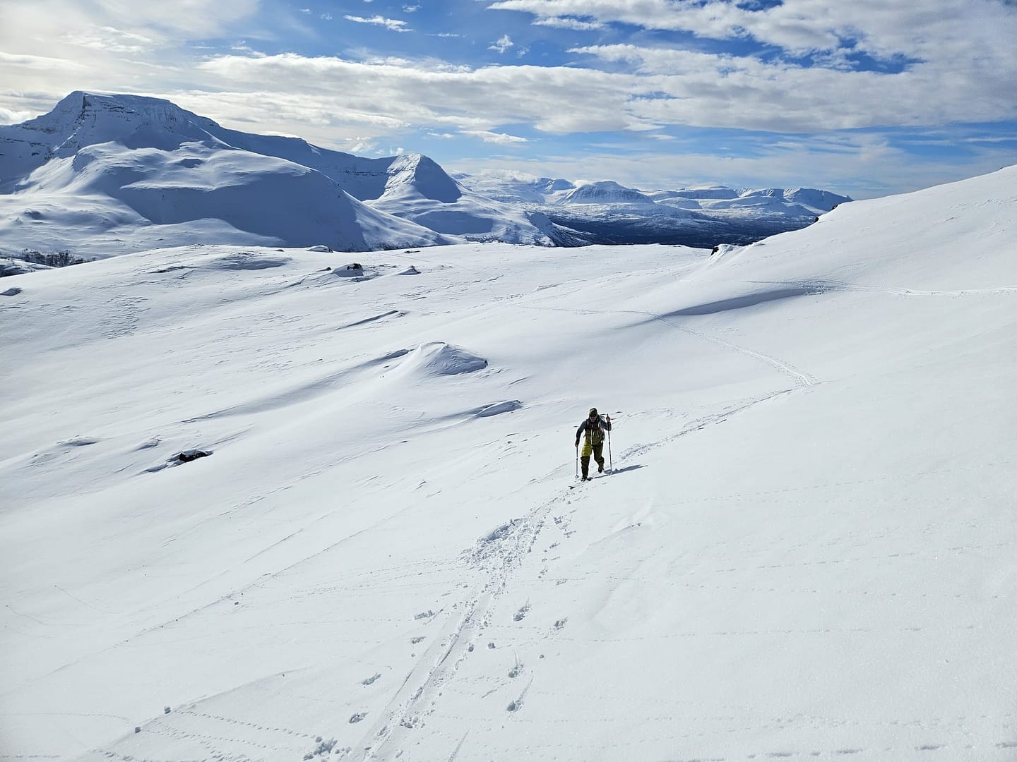 Blåbærtinden 1.442 m (Skitour) Blabaertinden 1.442 m Skitour 13