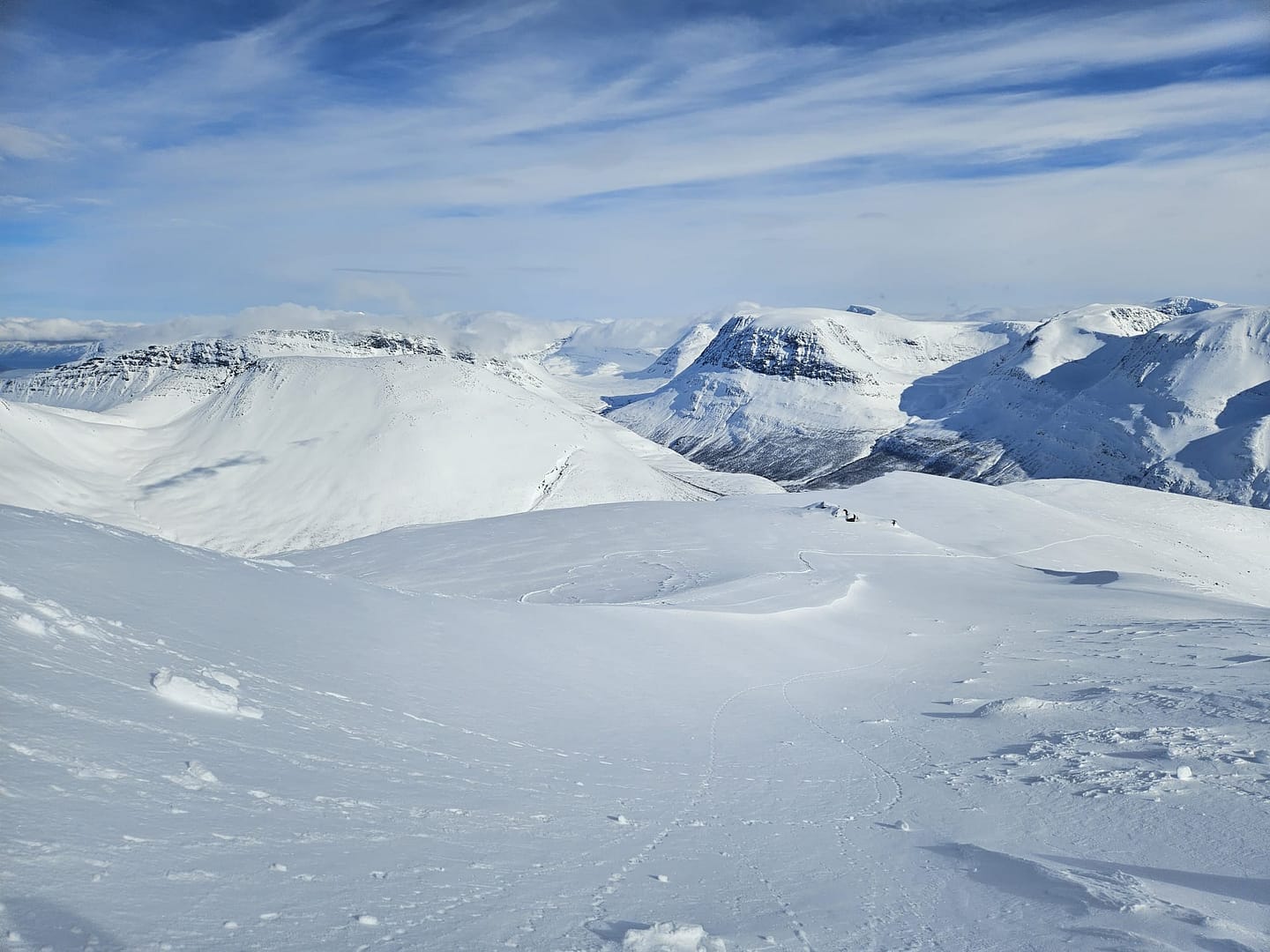 Blåbærtinden 1.442 m (Skitour) Blabaertinden 1.442 m Skitour 19