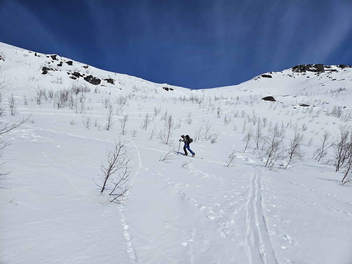 Blåbærtinden 1.442 m (Skitour) Blabaertinden 1.442 m Skitour 2