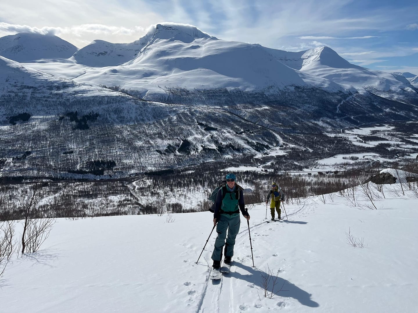 Blåbærtinden 1.442 m (Skitour) Blabaertinden 1.442 m Skitour 8 scaled