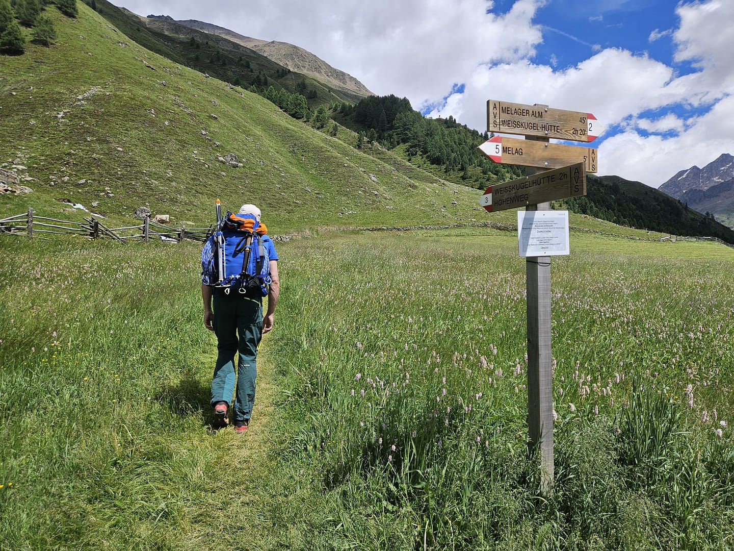 Weißkugelhütte 2.544 m (Wanderung) Weisskugelhuette 2.544 m Wanderung 2
