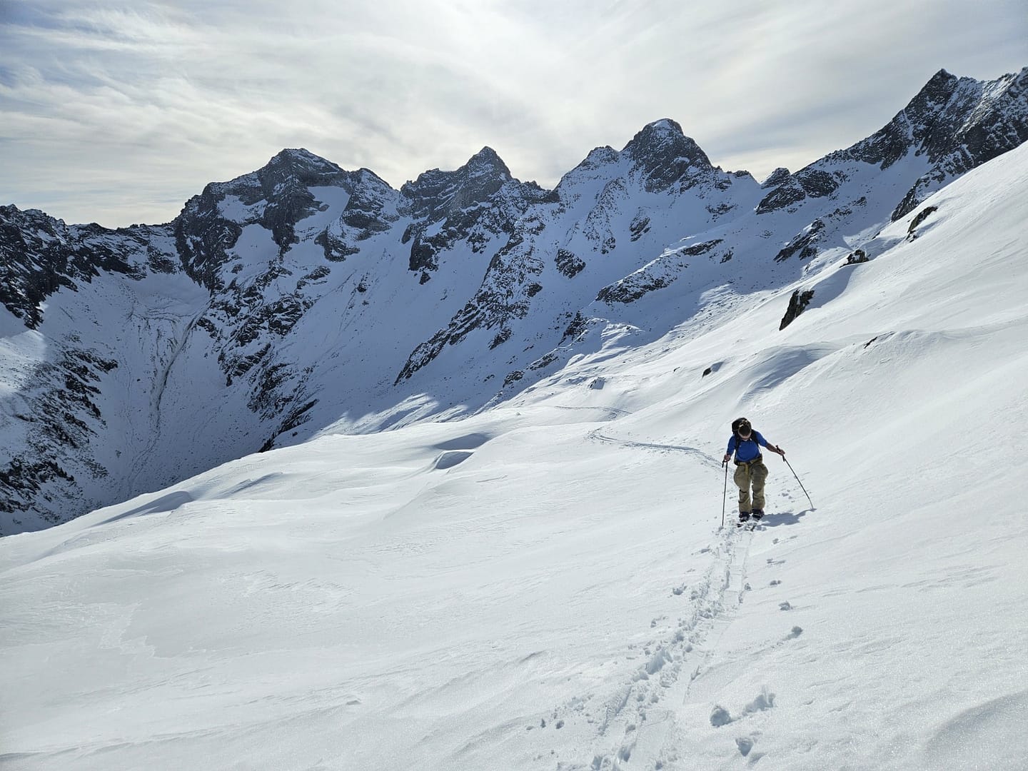 Zillertaler Alpen Skitouren Trenker 2.666 m Skitour 3