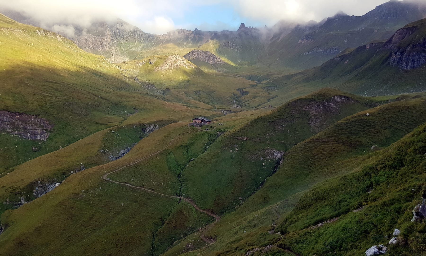 Weg zur Wurmaulspitze