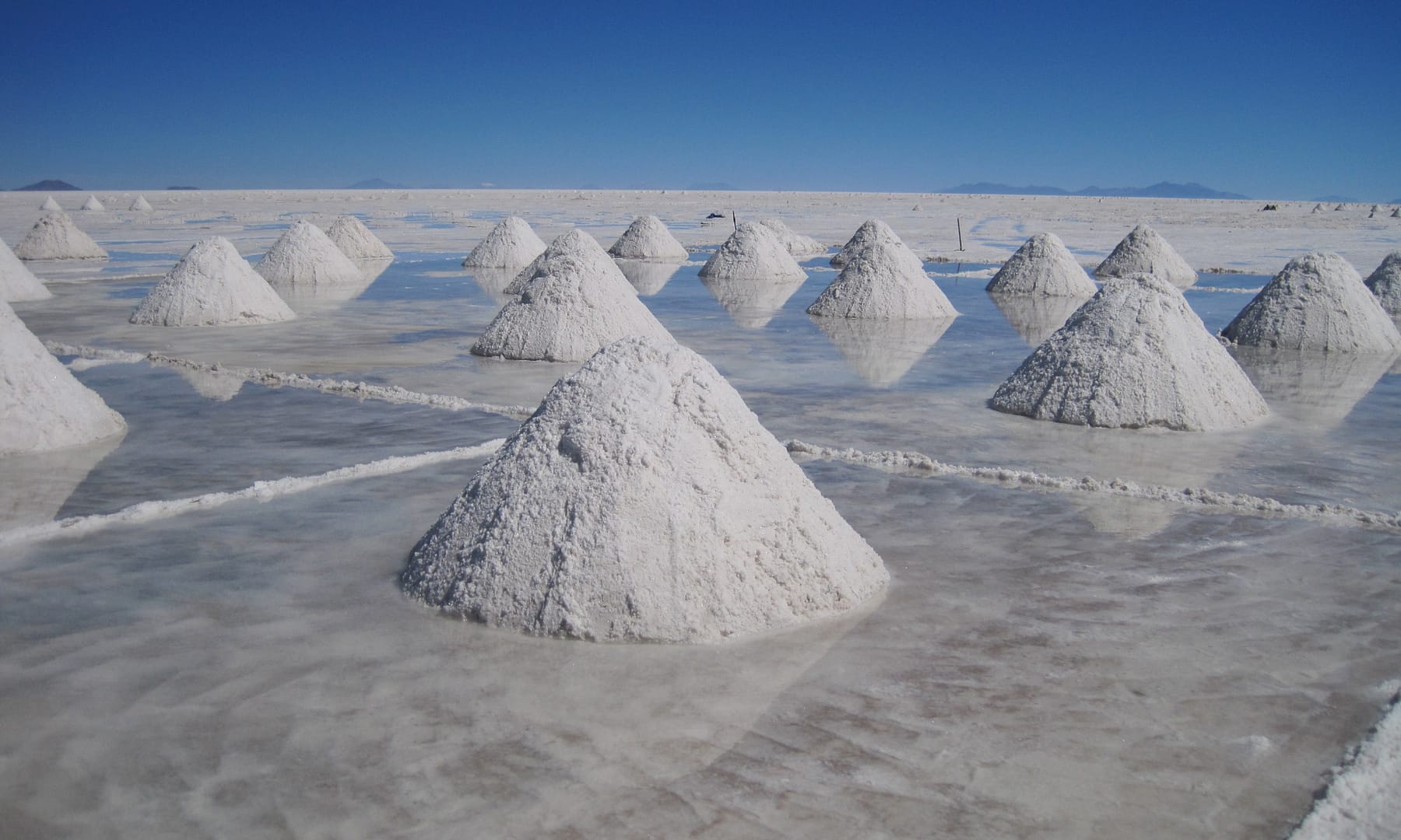 Uyuni Salzproduktion