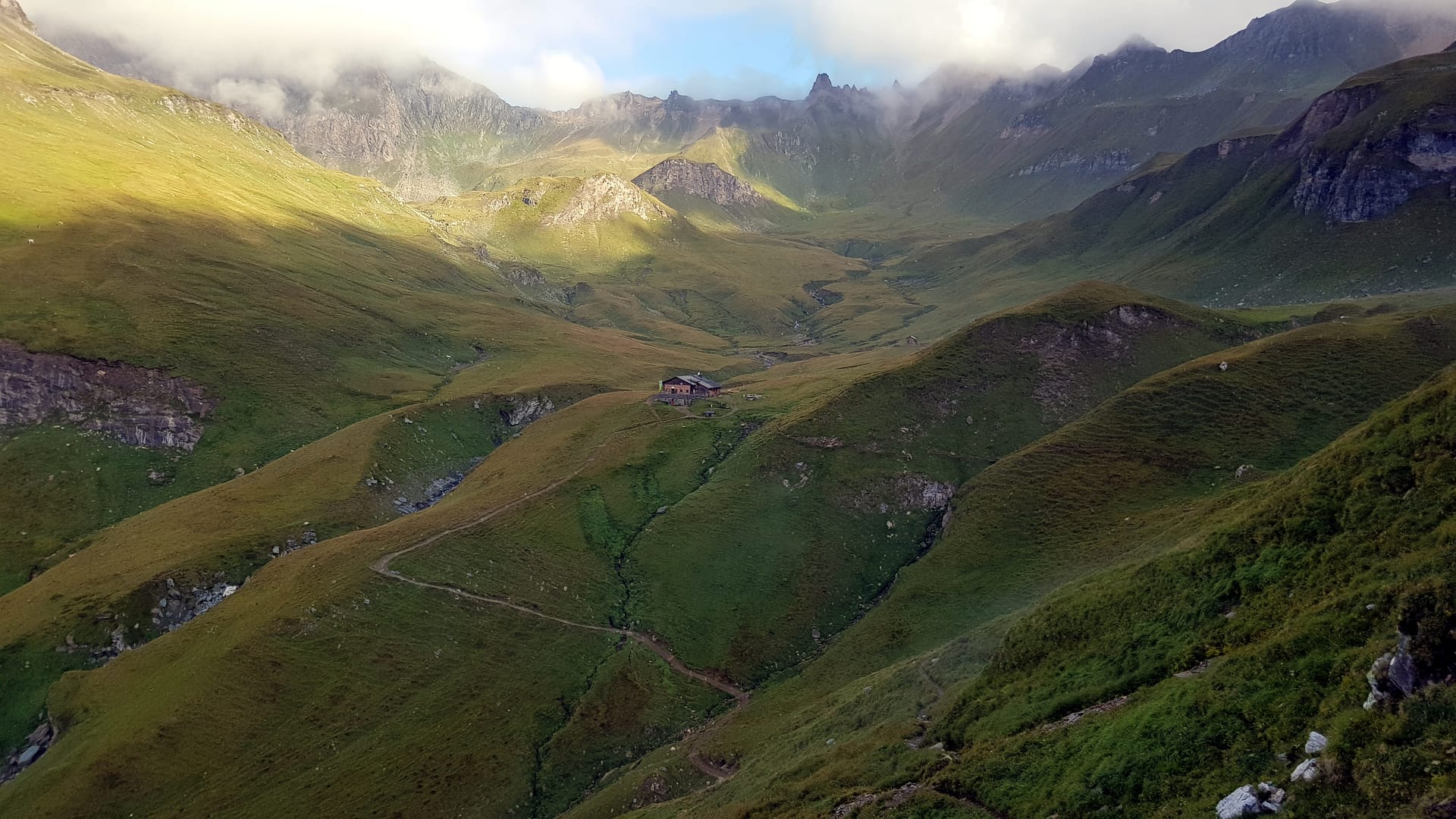 Weg zur Wurmaulspitze