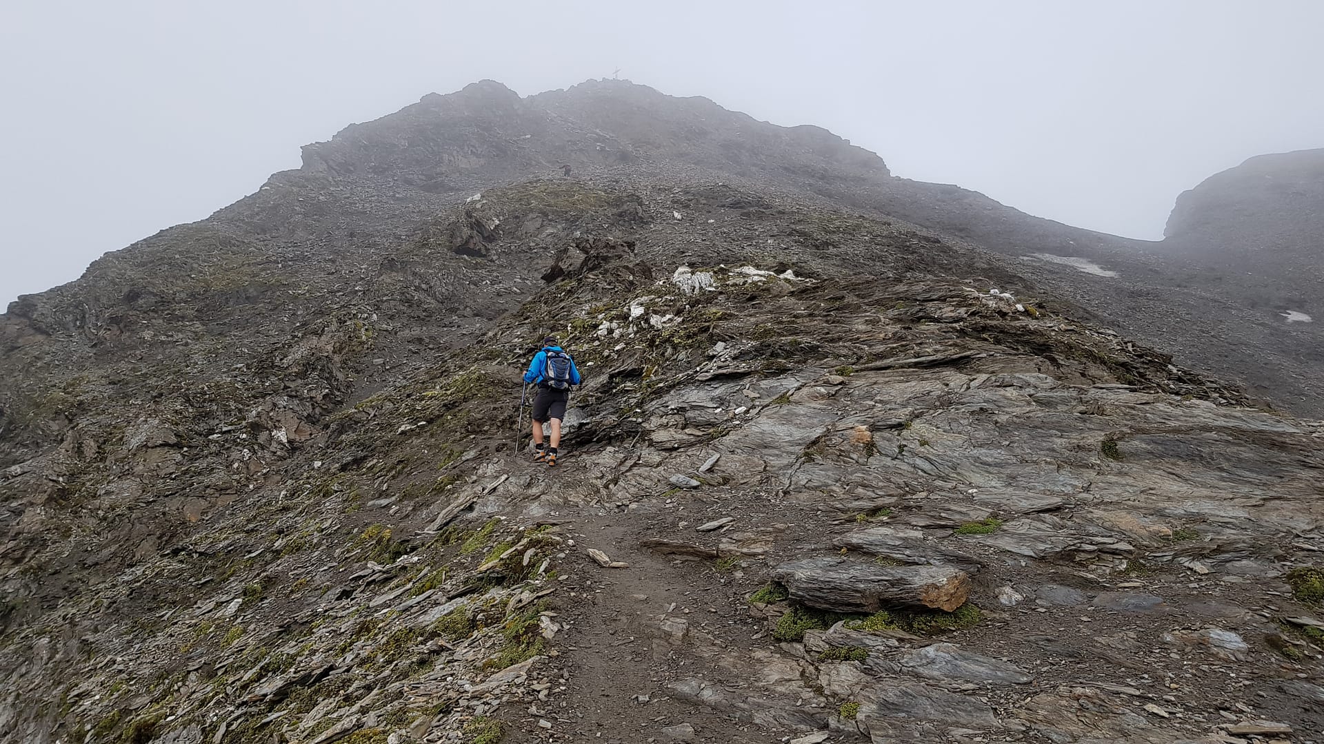 Weg zur wilden Kreuzspitze