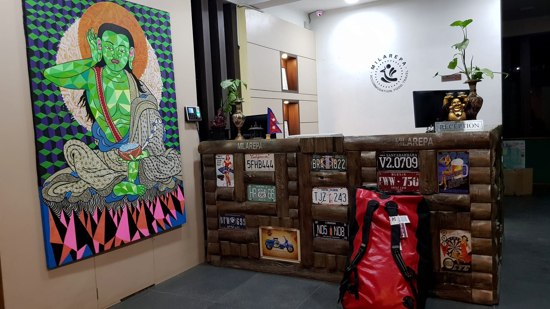 Ankunft in Kathmandu