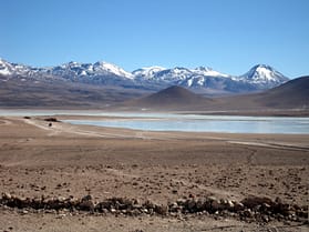 Lagunen und Geysire Lagune