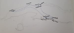 Reiseroute Kuba
