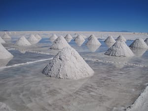 Uyuni Salzproduktion