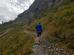 Gerlossteinwand 2.166 m (Klettersteig) Gerlosteinwand Klettersteig 5