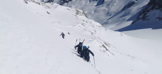 Schwarzenstein 3.369 m & Felsköpfl 3.235 m (Skitour) Schwarzenstein Felskoepfl Skitour 18