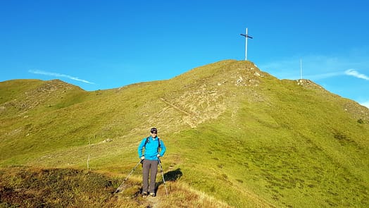 Höllenkragen 2.387 m (Wanderung) Abstieg vom Höllenkragen