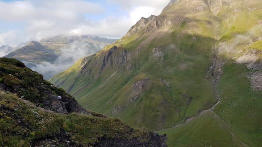 Wurmaulspitze 3.022 m (Wanderung) Weg zur Wurmaulspitze