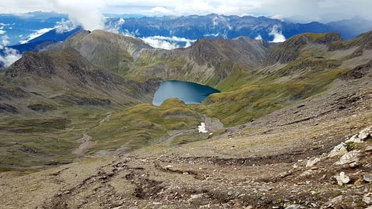 Wilde Kreuzspitze 3.132 m (Wanderung) Weg zur wilden Kreuzspitze