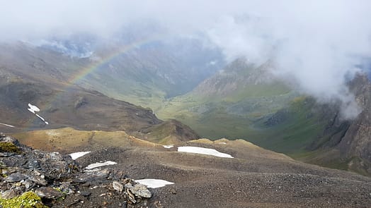 Wilde Kreuzspitze 3.132 m (Wanderung) Weg zur Sterzinger Hütte