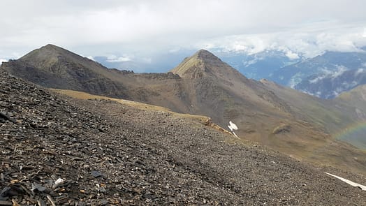 Wilde Kreuzspitze 3.132 m (Wanderung) Weg zur Sterzinger Hütte