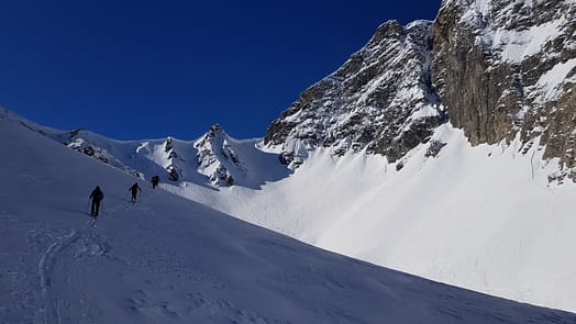 Felskarspitze 2.506 m (Skitour) Felskarspitze