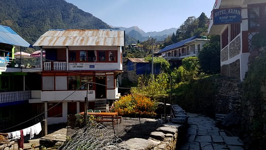 Von Tatopani nach Ghorepani (Wanderung) Tatopani Ghorepani 7