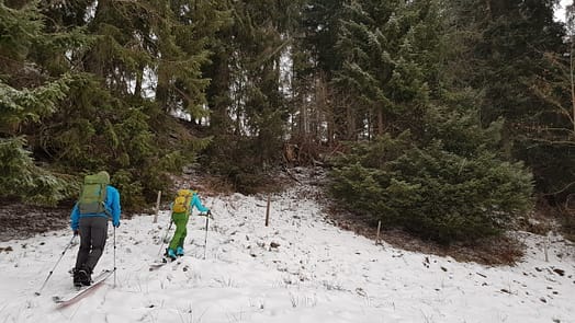 Gamserrugg 2.076 m (Skitour) Gamserrugg (Skitour)