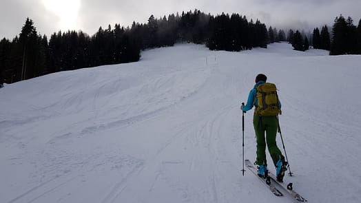 Spieser 1.651 m (Skitour) Spieser Skitour 1