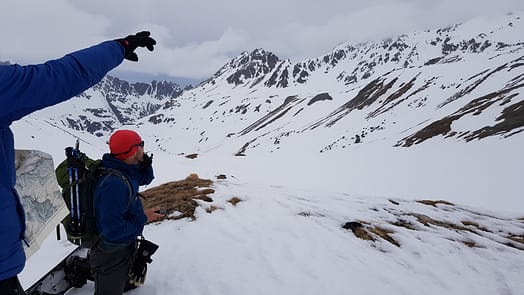 Bischofspitze 3.029 m & Grenzeckkopf 3.048 m (Skitour) Bischofkopf Grenzeckkopf Skitour 10