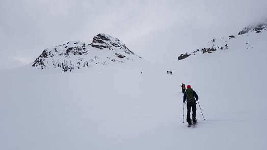 Bischofspitze 3.029 m & Grenzeckkopf 3.048 m (Skitour) Bischofkopf Grenzeckkopf Skitour 3