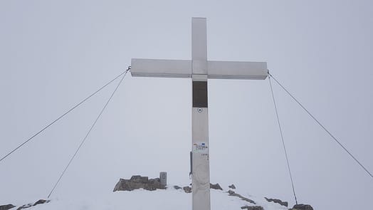 Bischofspitze 3.029 m & Grenzeckkopf 3.048 m (Skitour) Bischofkopf Grenzeckkopf Skitour 9