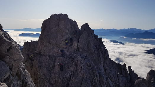 Königsjodler - Hochkönig 2.941 m (Klettersteig) Königsjodler Klettersteig