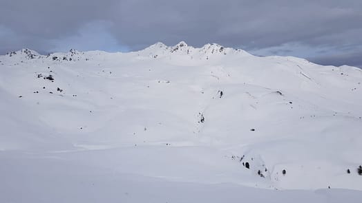 Tristkopf 2.361 m & Aleitenspitze 2.449 m (Skitour) Tristkopf