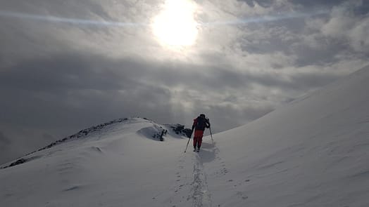 Schwebenkopf 2.354 m & Schafsiedel 2.447 m (Skitour) Schwebenkopf