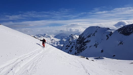 Schwebenkopf 2.354 m & Schafsiedel 2.447 m (Skitour) Schafsiedel
