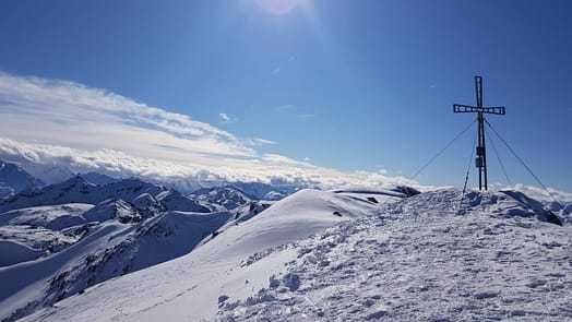 Schwebenkopf 2.354 m & Schafsiedel 2.447 m (Skitour) Schafsiedel