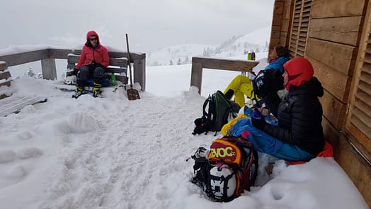 Cloud Base Hut, Mestia 2.800 m (Skitour) Cloud Base Hut Georgien 13