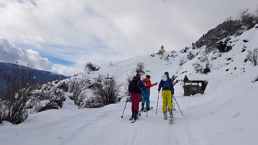 Cloud Base Hut, Mestia 2.800 m (Skitour) Cloud Base Hut Georgien 16