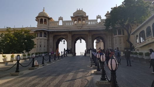 Udaipur - Stadtpalast Museum & Jagdish Tempel Stadtpalast Museum Udaipur 1