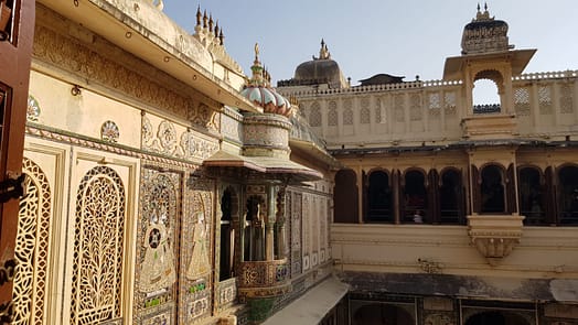 Udaipur - Stadtpalast Museum & Jagdish Tempel Stadtpalast Museum Udaipur 15