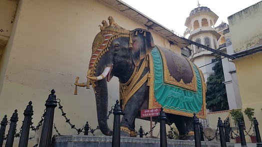 Udaipur - Stadtpalast Museum & Jagdish Tempel Stadtpalast Museum Udaipur 2