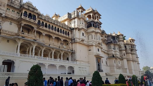 Udaipur - Stadtpalast Museum & Jagdish Tempel Stadtpalast Museum Udaipur 3