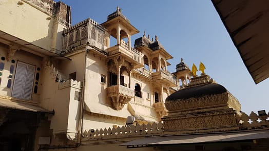 Udaipur - Stadtpalast Museum & Jagdish Tempel Stadtpalast Museum Udaipur 7