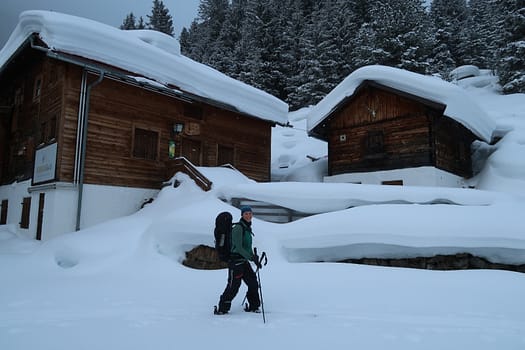 Berliner Hütte 2.042 m (Skitour) Berliner Huette 2.042 m Skitour 13