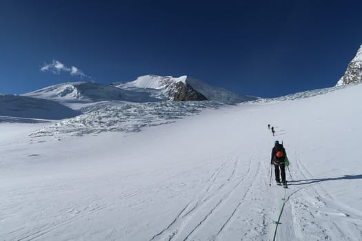 Strahlhorn 4.190 m (Skihochtour) Strahlhorn 4.190 m Skihochtour 11