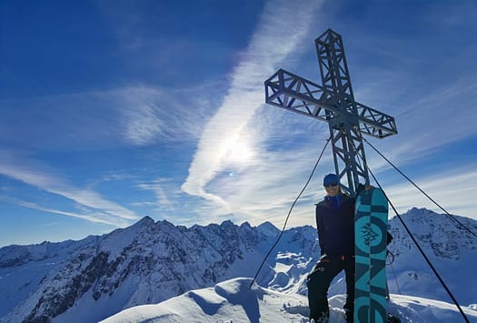 Schöntalspitze 3.002 m (Skitour) Schöntalspitze