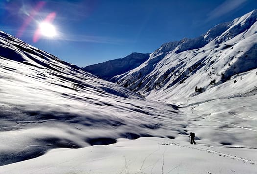 Kreuzspitze 2.624 m (Skitour) Kreuzspitze Skitour 4