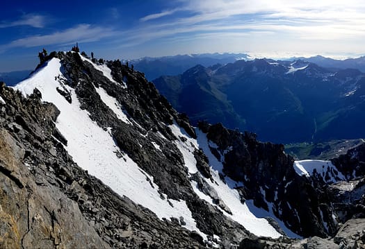 Ortler 3.905 m über Hintergrat (Hochtour) Ortler 3.905 m ueber Hintergrat Hochtour 40